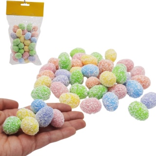 PASTELOWE PISANKI JAJECZKA 45szt. OZDOBA WIELKANOCNA