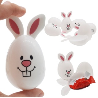 OTWIERANE JAJKA DO WYPEŁNIENIA ZAJĄCZKI 6szt. SZUKANIE JAJEK