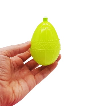 ŚMIGUSÓWKA JAJKO NA WODĘ PSIKAWKA 9cm RÓŻNE KOLORY