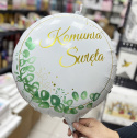 BALON FOLIOWY KOMUNIA ŚWIĘTA 45cm