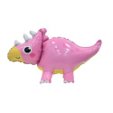 BALON FOLIOWY RÓŻOWY DINOZAUR 57x33cm STOJĄCY DINO PARTY