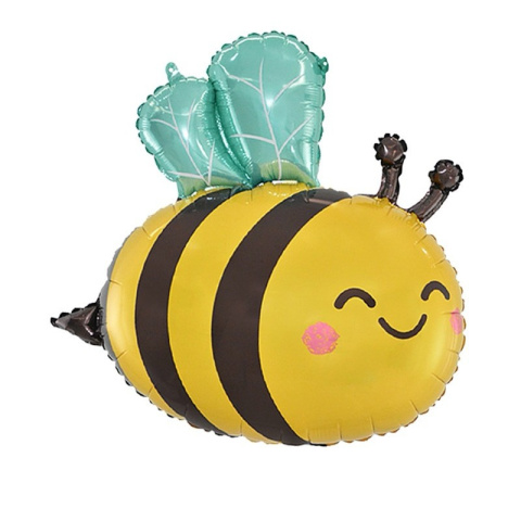 BALON FOLIOWY PSZCZÓŁKA 65x81cm NA POWIETRZE LUB HEL ANIMAL PARTY BALON FOLIOWY PSZCZÓŁKA 65x81cm NA POWIETRZE LUB HEL ANIMAL PARTY