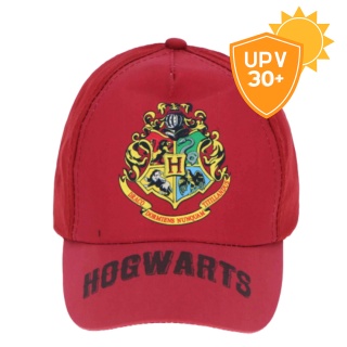 0743 CZAPKA Z DASZKIEM 56cm CZERWONA HARRY POTTER