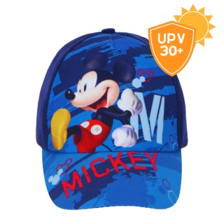 0888 CZAPKA Z DASZKIEM 52cm GRANATOWA MYSZKA MICKEY