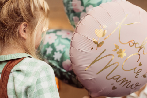 BALON FOLIOWY NA DZIEŃ MAMY KOCHAM CIĘ MAMO 45cm OKRĄGŁY BALON FOLIOWY NA DZIEŃ MAMY KOCHAM CIĘ MAMO 45cm OKRĄGŁY