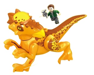 205001-4 KLOCKI DINOSAUR WORLD PACHYCEFALOZAUR 23el.