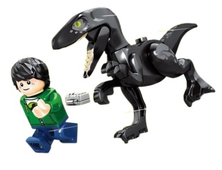 205001-5 KLOCKI DINOSAUR WORLD WELOCIRAPTOR 23el.