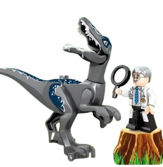 205001-7 KLOCKI DINOSAUR WORLD HEAVY CLAW DRAGON 24el.