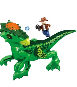 205001-8 KLOCKI DINOSAUR WORLD PACHYCEFALOZAUR 24el.