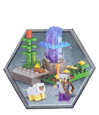 63142-3 KLOCKI MY WORLD MINECRAFT ZESTAW KLOCKÓW 87el.