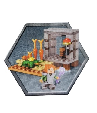 63142-4 KLOCKI MY WORLD MINECRAFT ZESTAW KLOCKÓW 89el.