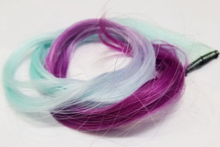 KOLOROWE PASEMKA OMBRE NA SPINCE SZTUCZNE PASEMKA NA WAKACJE