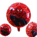 BALON FOLIOWY SPIDERMAN 40cm NA POWIETRZE I HEL