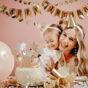 BANER URODZINOWY ZŁOTY GIRLANDA HAPPY BIRTHDAY