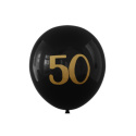 BALONY LATEKSOWE NA 50 URODZINY 10szt. STO LAT 50