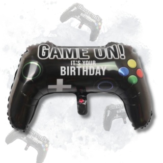 BALON FOLIOWY KONTROLER PAD 69cm URODZINY GAMER DEKORACJE