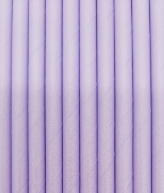 FIOLETOWE SŁOMKI PAPIEROWE 10szt. SŁOMKI JEDNORAZOWE