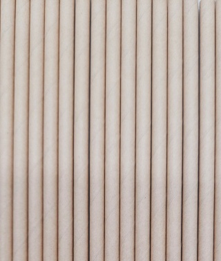 SŁOMKI PAPIEROWE NATURALNY BEŻ 25szt. SŁOMKI JEDNORAZOWE