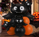 BALON FOLIOWY NIETOPERZ CZARNY 72cm HALLOWEEN