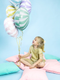 BALON FOLIOWY CUKIEREK MIĘTOWY PASTELOWY 35cm OKRĄGŁY