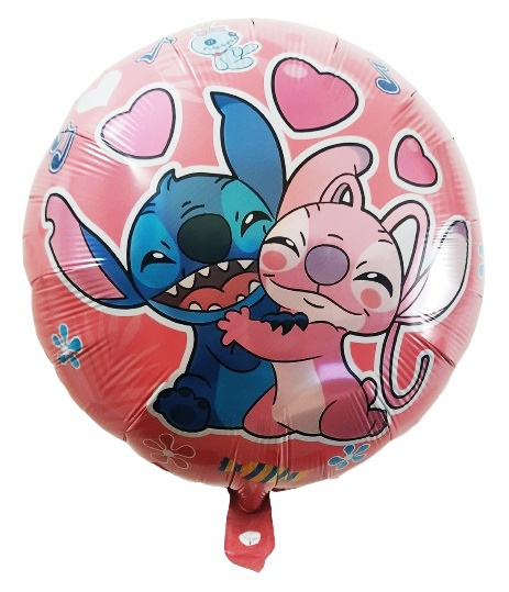 BALON FOLIOWY LILO I STITCH 40cm NA POWIETRZE I HEL