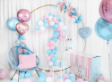 BALON FOLIOWY NIEBIESKIE SERCE MOM TO BE 35cm BABY SHOWER