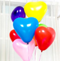 040s BALONY SERCA RÓŻOWE 28cm 50szt. BALON SERCE