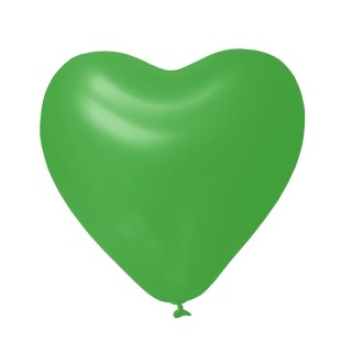 160s BALONY SERCA ZIELONE 28cm 100szt. BALON SERCE