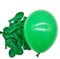 160 BALONY LATEKSOWE 13cm ZIELONE 100szt.