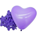 070s BALONY SERCA FIOLETOWE 28cm 100szt. BALON SERCE