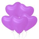 070s BALONY SERCA FIOLETOWE 28cm 100szt. BALON SERCE