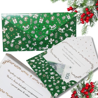 5008 KOPERTA PODARUNKOWA NA PIENIĄDZE VOUCHER KARTĘ PODARUNKOWĄ