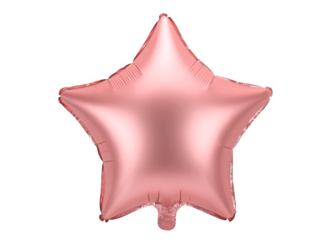 BALON FOLIOWY GWIAZDKA RÓŻOWE ZŁOTO 48cm SATYNA BALON FOLIOWY GWIAZDKA RÓŻOWE ZŁOTO 48cm SATYNA