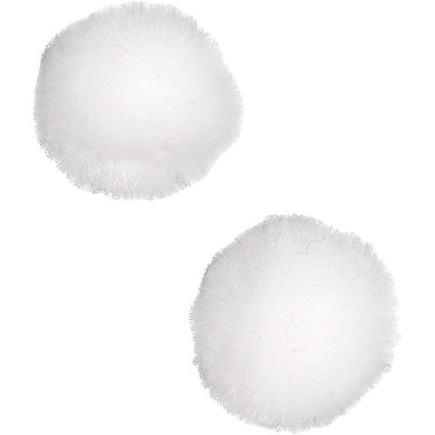 POMPONY DEKORACYJNE POMPONIKI 20mm BIAŁE 100szt. POMPONY DEKORACYJNE POMPONIKI 20mm BIAŁE 100szt.