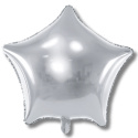 BALON FOLIOWY SREBRNA GWIAZDKA 48cm BŁYSZCZĄCA BALON FOLIOWY SREBRNA GWIAZDKA 48cm BŁYSZCZĄCA