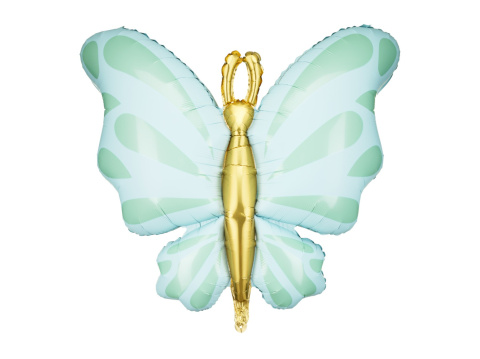 BALON FOLIOWY ZIELONY MOTYL 101x83cm BALON MOTYL BALON FOLIOWY ZIELONY MOTYL 101x83cm BALON MOTYL