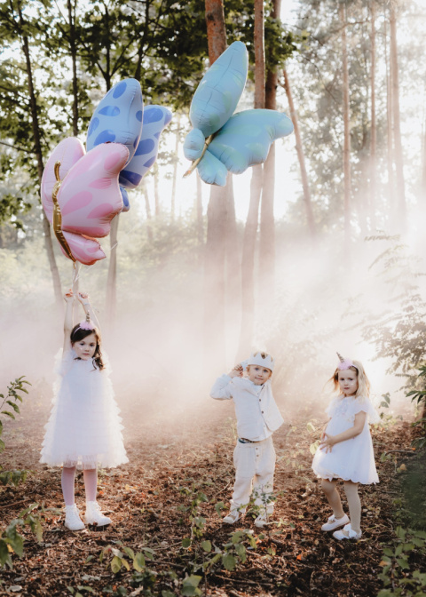 BALON FOLIOWY NIEBIESKI MOTYL 101x83cm BALON MOTYL BALON FOLIOWY NIEBIESKI MOTYL 101x83cm BALON MOTYL
