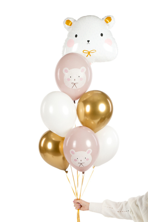 BUKIET BALONOWY MIŚ 6szt. 30cm PIERWSZE URODZINY MIŚ POLARNY BUKIET BALONOWY MIŚ 6szt. 30cm PIERWSZE URODZINY MIŚ POLARNY