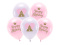 BALONY HAPPY BIRTHDAY KSIĘŻNICZKA 5szt. 33cm PRINCESS PARTY