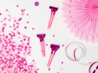 KOLOROWE GWIZDKI IMPREZOWE 6szt.