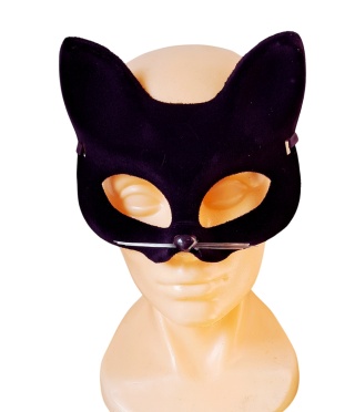 MASKA KOTA CZARNA KARNAWAŁ PRZEBRANIE