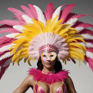 MASKA BŁYSZCZĄCA RÓŻ KARNAWAŁ EFEKT WĘŻOWEJ SKÓRY