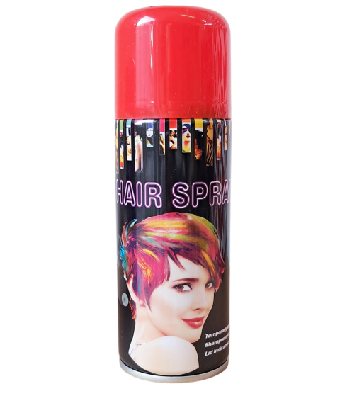 KOLOROWY SPRAY DO WŁOSÓW CZERWONY FARBA ZMYWALNA KOLOROWY SPRAY DO WŁOSÓW CZERWONY FARBA ZMYWALNA