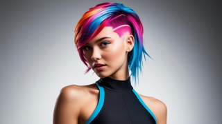 KOLOROWY SPRAY DO WŁOSÓW FIOLETOWY FARBA ZMYWALNA