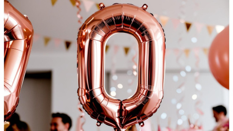BALON FOLIOWY CYFRA 0 RÓŻOWE ZŁOTO DUŻA 86cm ROSE GOLD URODZINY ROCZNICA BALON FOLIOWY CYFRA 0 RÓŻOWE ZŁOTO DUŻA 86cm ROSE GOLD URODZINY ROCZNICA