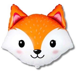 BALON FOLIOWY LISEK 63cm LIS ANIMAL PARTY