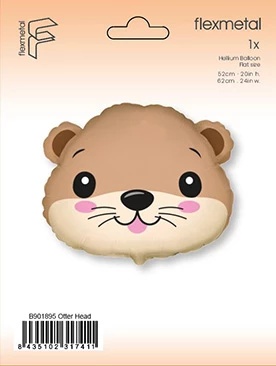 BALON FOLIOWY WYDRA 62cm LEŚNE PARTY