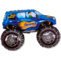 BALON FOLIOWY NIEBIESKI MONSTER TRUCK 96cm MOTO PARTY