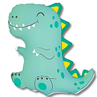 BALON FOLIOWY SYMPATYCZNY DINOZAUR 70cm DINO PARTY