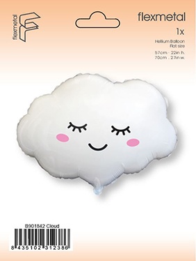 BALON FOLIOWY CHMURKA 70cm BAJKOWE PARTY